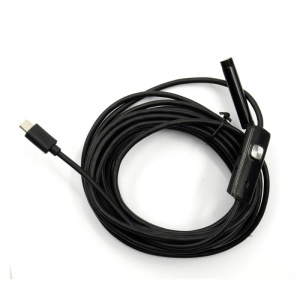 Camera Endoscop Techstar® EN10, Flexibila, IP67, Iluminare LED, MicroUSB, Magnet, Carlig, Oglinda, 1m - Img 8