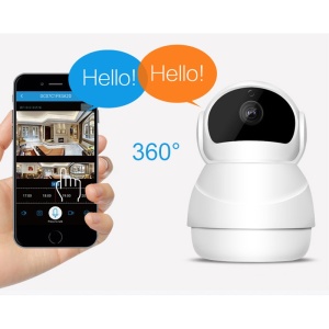 Camera Supraveghere IP Techstar® IC40, Hotspot Wireless, Night Vision, IR-CUT, Detectare Miscare, Salvare Inregistrari pe MicroSD Card sau Cloud, Rotire Orizontal si Vertical, Conexiune Hotspot Wireless, FullHD 1080P 2MP - Img 3