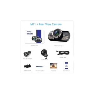 Camera Video Auto DVR Azdome M11, FullHD 1080P, Display 3" IPS, Unghi 170°, Super Night Vision - Img 6