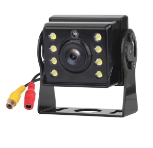 Camera marsarier auto Techstar AHD cu 8 LED-uri infrarosu si carcasa metalica