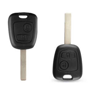 Carcasa cheie auto Citroen 2 butoane VA2 cu lama si spatele carcasei