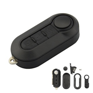 Carcasa cheie auto Fiat 3 butoane cu surub si componente incluse