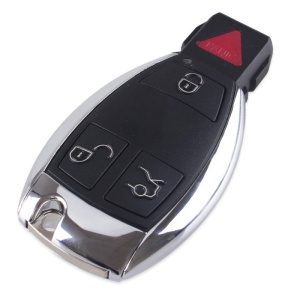 Carcasa cheie auto Techstar compatibila Mercedes A B C E G M R S Class Sprinter Viano Vito, 4 butoane, model clasic