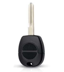 cheie auto nissan techstar 2 butoane model clasic cu lamela compatibila almera micra primera