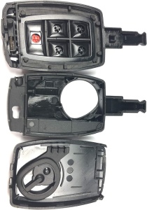 carcasa cheie volvo 5 butoane model card techstar