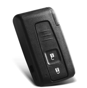 Carcasa cheie auto Techstar pentru Toyota 2 butoane compatibila Corolla Prius Camry RAV4 vedere inclinata