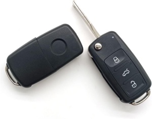 cheie techstar tip briceag 3 butoane compatibila volkswagen polo golf jetta nedetasabila
