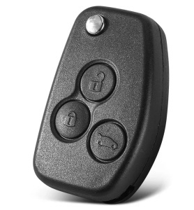 carcasa cheie auto Dacia Renault cu 3 butoane fara lama