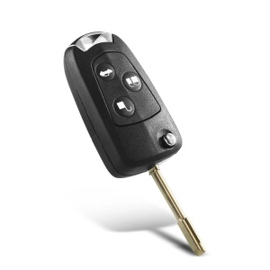 carcasa cheie auto Ford 3 butoane cu lama tip briceag vedere lateral