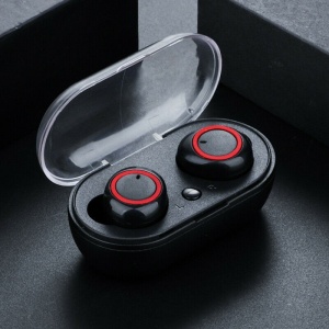 Casti Bluetooth Wireless Techstar® TWS Earbud cu Tehnologie BT 5.0 Negru - Img 5