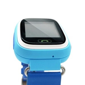 Ceas Smartwatch pentru Copii Albastru Q90 Slot Cartela SIM, GPS Tracker, Buton Urgenta SOS, Monitorizare Live - Img 3