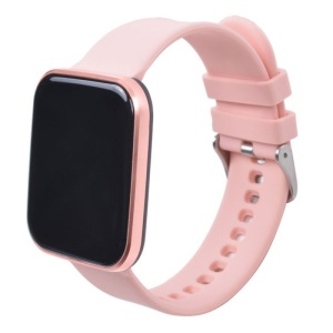 Ceas Smartwatch Techstar® I5, 1.3 inch OLED, Bluetooth 4.0 + EDR, Monitorizare Tensiune, Puls, Oxigenare Sange, Alerte Hidratare, Roz - Img 3