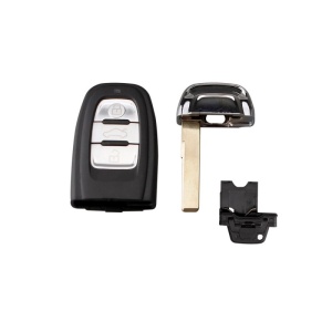 Set complet cheie Audi A4L/Q5, 3 butoane, 868Mhz, cu cip si lama