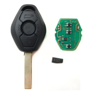 Cheie auto completa Techstar pentru BMW cu lama HU92 si placa electronica 434MHz