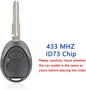 cheie auto techstar cu cip id73 433mhz compatibila land rover discovery 2 td4 td5 1998 2004