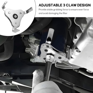 Utilizare: cheie 3 brate pe filtru ulei in compartiment motor