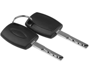 Cilindru incuietoare usa fata cu 2 chei compatibil Ford Focus C-Max S-Max OE 2S61A22050BM chei mecanice incluse