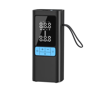 Compresor auto MU002 afisat cu presiunea 0.0 PSI