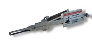 Decodor auto Lishi HU64 vedere laterala, pick decoder pentru contact si usa Mercedes