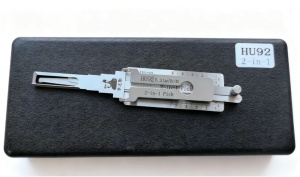 Decodor Lishi HU92 ambalaj original, unealta profesionala pentru BMW MINI Land Rover