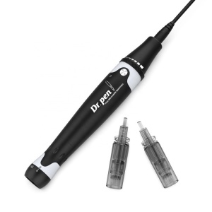 DermaPen Techstar® Dr Pen A7, 2 Capete de Rezerva, Ace Otel Inoxidabil, Regenerare Piele, Lifting, Viteza Reglabila, 16 Viteze - Img 3