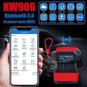Prezentare adaptor OBD2 KONNWEI KW906 si functii disponibile