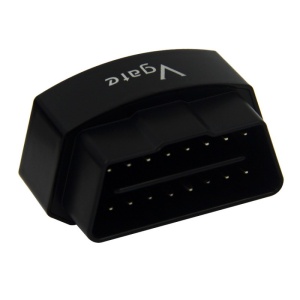 Adaptor diagnoza auto Vgate iCar3 negru vedere port conectare
