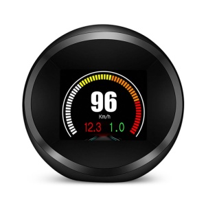 Indicator digital auto multifuncțional, Head Up Display Techstar® OBD II, P 11, Display 1.8 inch, Detector de diagnosticare, Eliminare cod de eroare, Vitezometru, Computer de conducere, Alarmă de supraviteză - Img 1