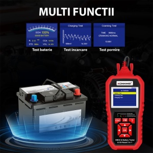 Scanner diagnostic auto KONNWEI KW890 prezentare functii si compatibilitate