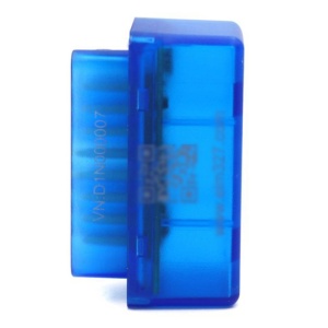 Adaptor diagnoza auto OBD2 Techstar ELM V2.1 Bluetooth 4.0 albastru