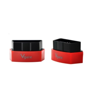 Interfata OBD2 Vgate iCar3 rosie cu conectare Bluetooth pentru diagnoza auto