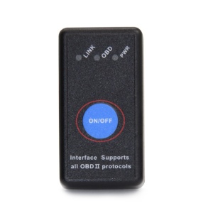 Modul OBD2 compact Techstar Bluetooth 4.0 ELM327 V1.5 pentru masini