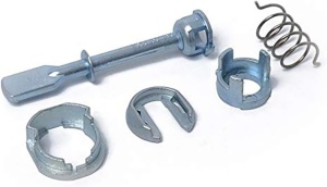 Tija + piese mici (arc, saibe, cleme) pentru reparatie butuc yala, compatibil Seat/VW 6K4837223A