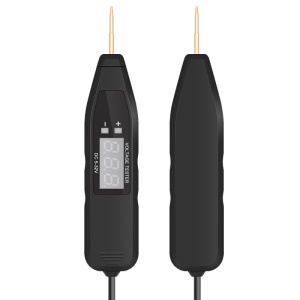 tester circuite auto Techstar cu varf metalic si clema prindere