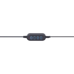 Vedere laterala brat lampa LED birou cu alimentare USB