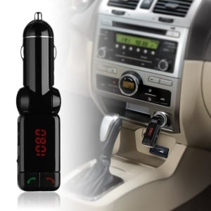Modulator FM Auto cu Bluetooth BC06 si Transmitator Mp3 FM - Img 2