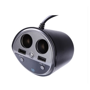 Modulator Fm Auto Tip Pahar A18S cu Display Led, Bluetooth 4.0, Car Kit MP3, cu Dual USB si Dual Charge - Img 5