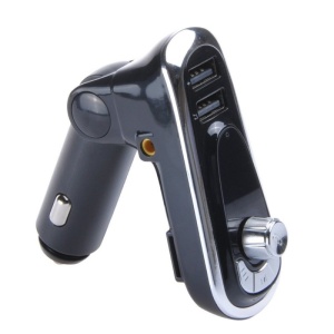Modulator FM Techstar® T16, Wireless, Bluetooth 3.0, Microfon Integrat, FM Transmitator, Voltaj Baterie, USB, Slot MicroSD, AUX - Img 4