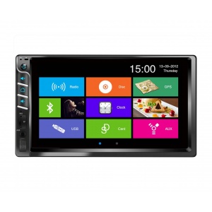 MP5 Player Techstar® 7033, 2DIN, Camera Marsarier, Ecran HD Touch 7", Comenzi Volan, Telecomanda, MirrorLink, Bluetooth 4.2 - Img 12
