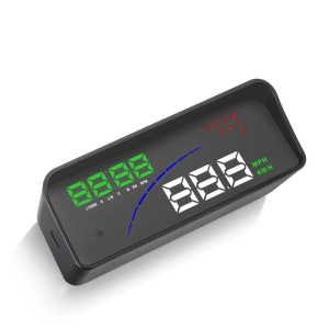 afisaj digital hud techstar p9 conectare prin obd2 vedere frontala