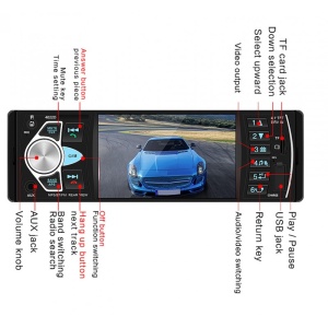 Radio Auto MP5 PLAYER Techstar® 4022D SMART 1DIN, cu Display 4.1", Bluetooth, Telecomanda - Img 10