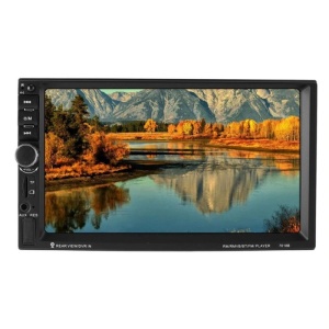 Resigilat MP5 Player Auto Universal 7018B, WinCE, Camera Marsarier, Ecran HD Touch 7", Comenzi Volan, Telecomanda, MirrorLink, Bluetooth - Img 3