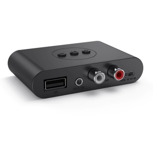 Resigilat Receptor Bluetooth Techstar® MM-2, Bluetooth 5.0, Interfata USB, Iesire RCA, Iesire AUX, Conectiune Multipoint - Img 2