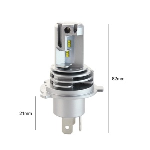 Resigilat Set 2 LED-uri Auto Techstar® M3, H4, 40w, 8000 Lumeni, 6500K, AUTO, 12-24 Volti, ZES, Canbus, Miez Cupru, Radiator Aluminiu - Img 5