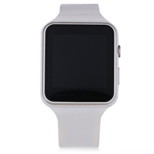 Resigilat Smartwatch X6S Bluetooth Compatibil MicroSD si SIM Cu Camera Alb - Img 2