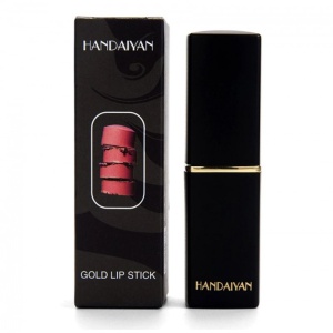 Ruj hidratant rezistent la transfer cu efect sclipitor nuanta 08 rose gold - Img 3