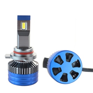 Set 2 LED-uri Auto Techstar® K11, 9012, 55w, 8000 Lumeni, 6500K, AUTO, 12-24 Volti, CSP, Canbus, Miez Cupru, Radiator Aluminiu - Img 3