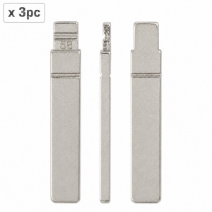 Set 3 lame cheie auto 58# VA2 pentru Citroen si Peugeot