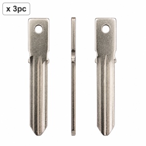 Set 3 lame cheie auto HU136T pentru Renault, Peugeot si Citroen