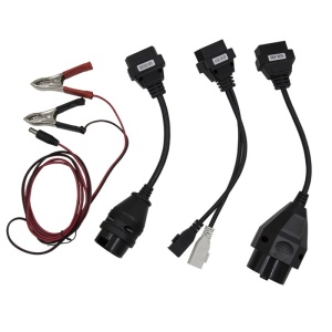 Set complet cabluri adaptor OBD2 compatibil mai multe marci auto